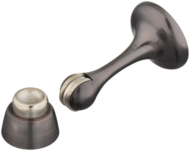 National Hardware Magnetic Door Stop N337-162 - Antique Bronze Finish for Secure and Stylish Door Halt