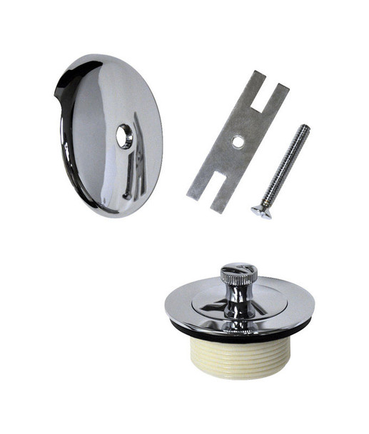 Danco Drain Trim Kit 2-3/4 inch Chrome Finish for Tub and Shower Drain Repairs