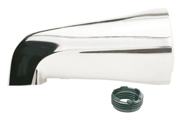 Plumb Pak PP825-30 Chrome Finish Wall Mount Tub Spout with 3/4 Inch Connection