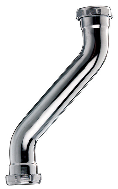 Plumb Pak Double Offset 1-1/2 inch Brass Fitting - Polished Chrome Finish