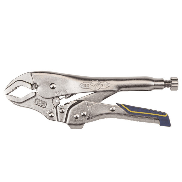 IRWIN Vise-Grip 10-Inch Curved Locking Pliers with Cushioned Grip