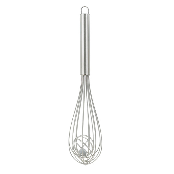 Mrs. Anderson's Baking Stainless Steel Balloon Whisk with Center Ball, 12 inches