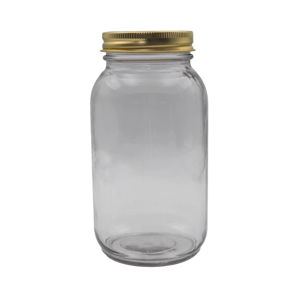 Anchor Hocking 32 oz Canning Jars – Pack of 12 with Regular Mouth, Glass and Metal Construction