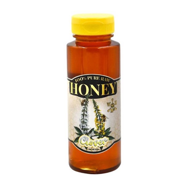 World Honey Market Clover Honey - 12 oz Bottle