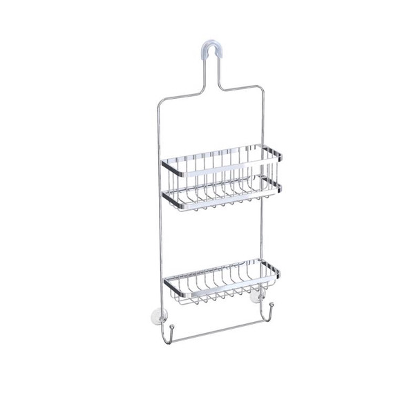 Better Living Astra 2-Tier Shower Caddy in Chrome Finish
