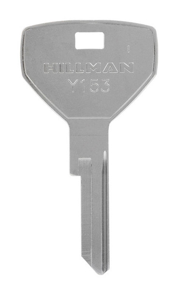 HILLMAN Chrysler Key Blank Y-153 – Brass Traditional Key for Automotive Use