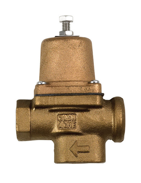 Cash Acme PVA08P-DTH-60 1/2 Inch Bronze Pressure Regulating Valve for Water Systems