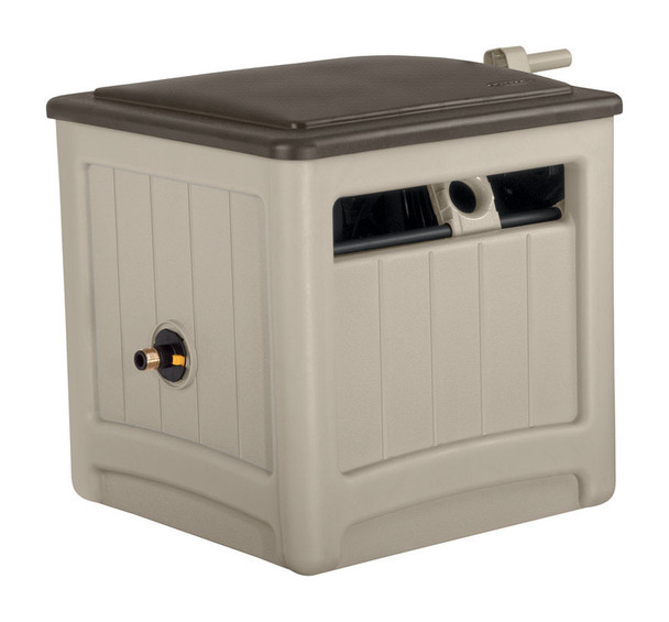HOSE CABINET 225FT BROWN