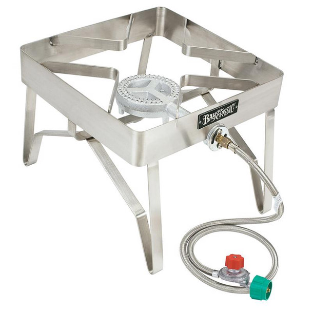 Bayou Classic SS Patio Cooker 16-Inch Propane Outdoor Grill