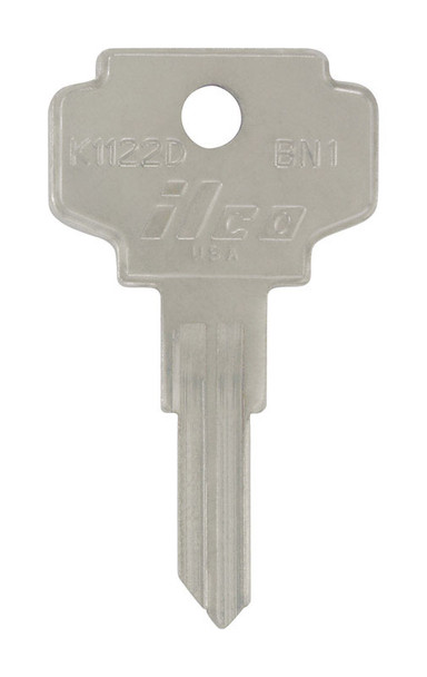 Hillman Universal Key Blank in Brass – Model BN-1 for House and Office Use