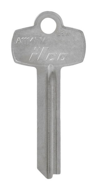 Hillman Universal Key Blank, Single Side, Brass, Model BE-8