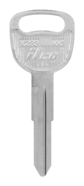 Hillman Double-Sided Brass Key Blank for Kia KK-1 – Traditional Automotive Key