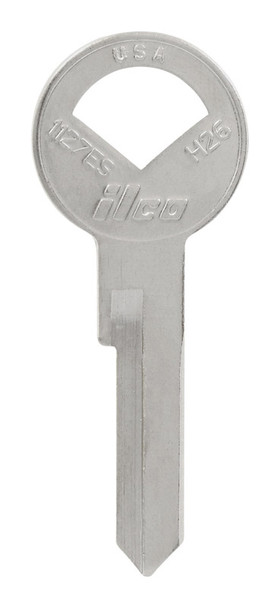 HILLMAN Key Blank for Ford Vehicles - Single Brass Traditional Key H-26