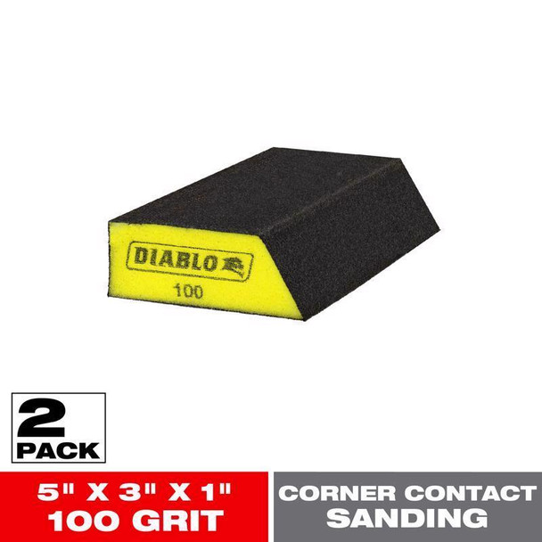 SANDING SPONGE 100G 4PK