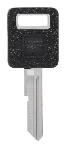 Hillman GM B-44PH Brass Automotive Key Blank with Rubber Head