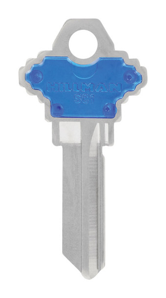 Hillman Key Blank Blue ColorPlus, Model AL01 for House and Office Use