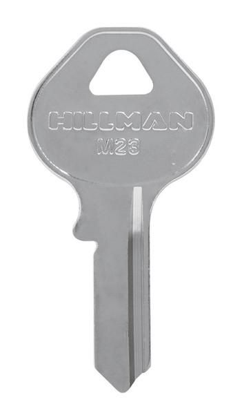Hillman M-23/52 Master Blank (S) Brass Key for Padlocks