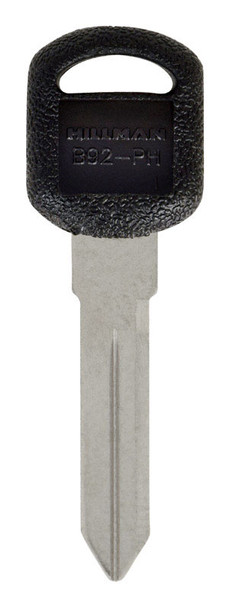 Hillman B-92PH 97 GM Key Blank for GM Vehicles, Brass with Plastic Head