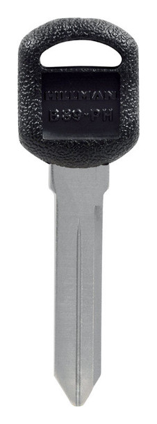 HILLMAN B-89PH Automotive Brass Key Blank with Plastic Head, Double-Sided Traditional Design