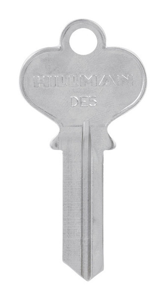 Hillman De-5 Dexter Key Blank (Single) - Brass Universal Key for House and Office Use