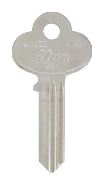 HILLMAN CO-3 Corbin Key Blank - Single Brass House and Office Key for Universal Use