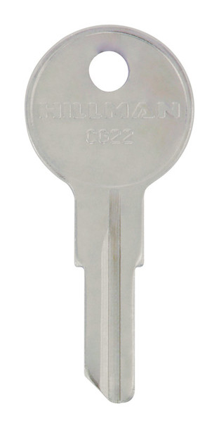 Hillman CG-22 Chicago Key Blank – Universal Brass House/Office Key for Cylinder Locks