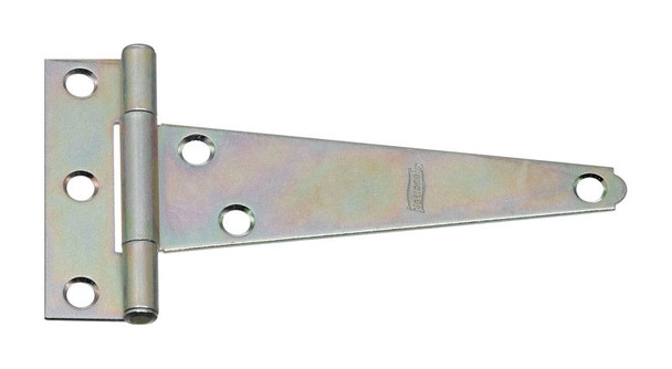 National Hardware Light T-Hinge Zinc-Plated, 5 Inch, Pack of 2