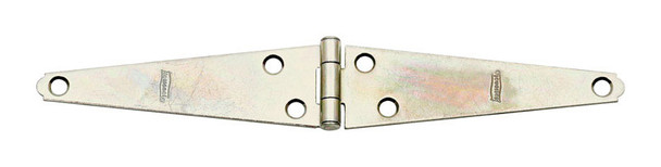 National Hardware Light Strap Hinge Zinc-Plated, 5-Inch Length, Pack of 2