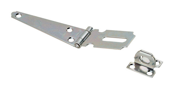National Hardware Zinc-Plated Steel Hinge Hasp, 4-inch