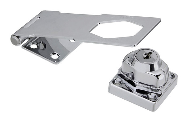 KEY HASP LOCK CHRM4-1/2"