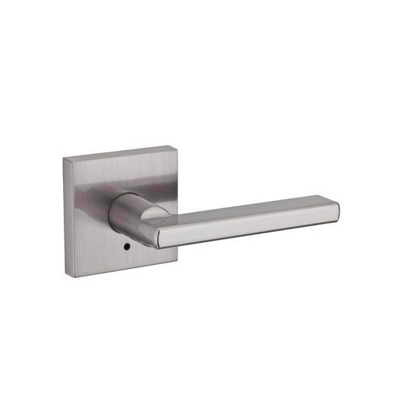 Kwikset Halifax Privacy Lever with Satin Nickel Finish – Part Number 97300-896