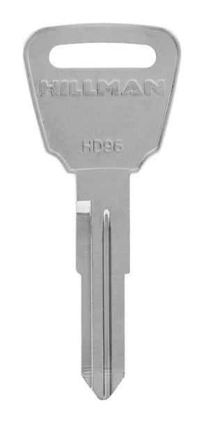 HILLMAN Key Blank for Honda HD-96 – Double-Sided Brass Automotive Key