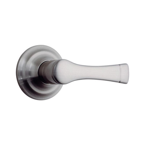 Brinks Home Security Harper Satin Chrome Privacy Lock with Single Cylinder
