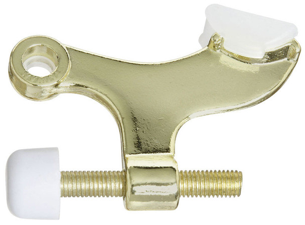 National Hardware Hinge Pin Door Stop Brass Finish - Gold Color, Model N279-695