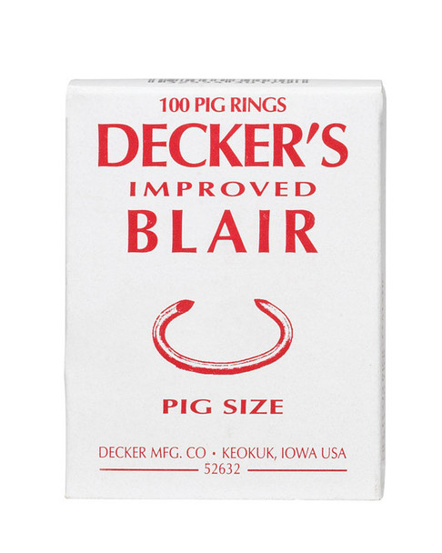 HOG RING BLAIR #1 PK100