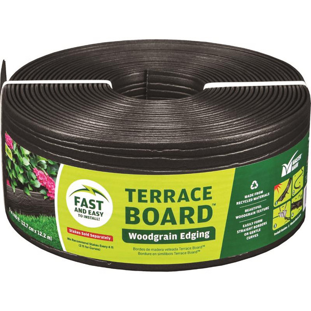 EDGE TERR BRD BLK 4"X40'