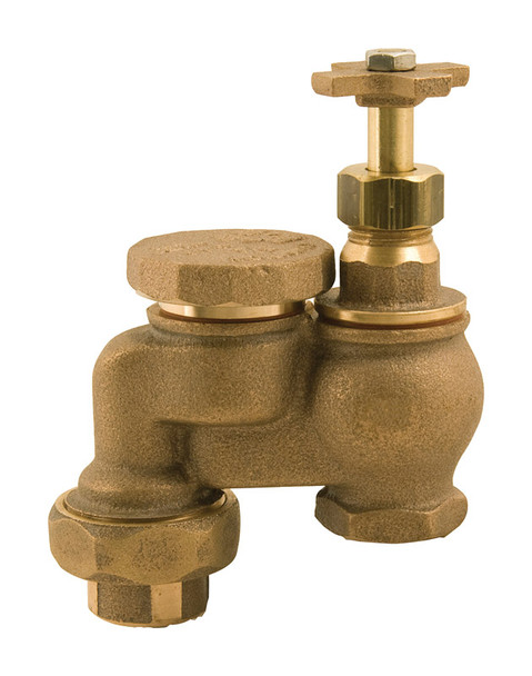 VALV+UNION WATER1"A SIPH