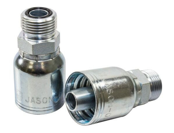 12 SERIES END 1/4 HOSE  x 3/8  Male O-Ring Face Seal