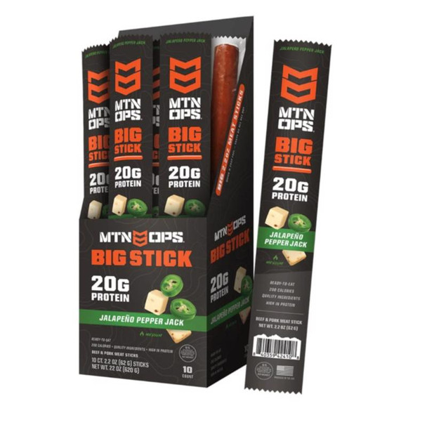 MTN OPS Jalapeño Pepperjack Meat Sticks - 2.2 oz Pack of 1