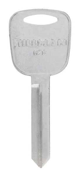 HILLMAN H-78 Ford Contour Key Blank - Double-Sided Brass Automotive Key