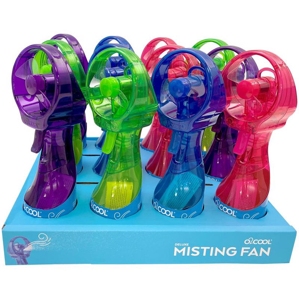 O2COOL Battery-Powered Personal Misting Fan with 2.75-Inch Blade Diameter