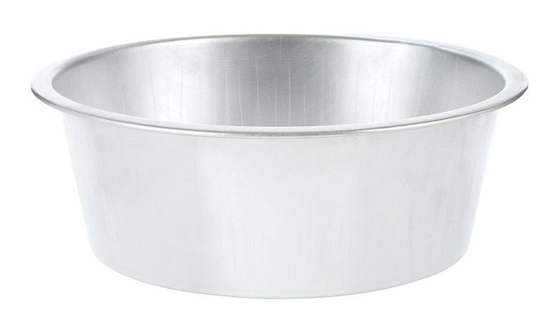 Harold Import 12 Quart Round Aluminum Dish Pan with Lid