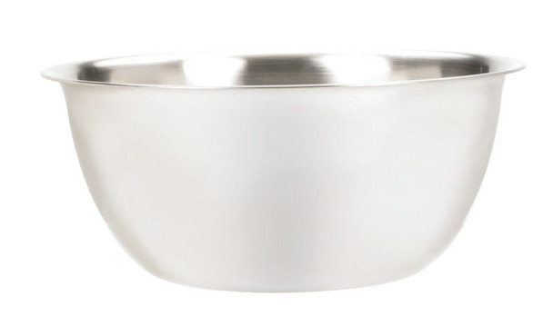 Fox Run 6.25 Quart Stainless Steel Mixing Bowl - Nonstick Surface, Dishwasher Safe