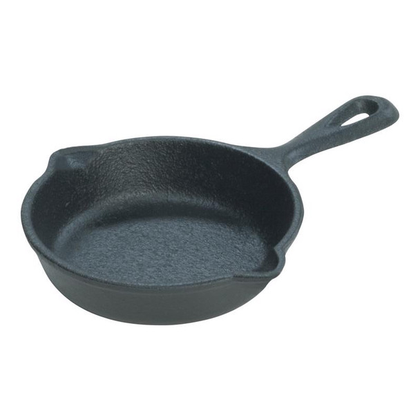 Lodge Mini Skillet 3.5-inch Cast Iron Skillet - Polished Finish, Ideal for Small Cooking Tasks