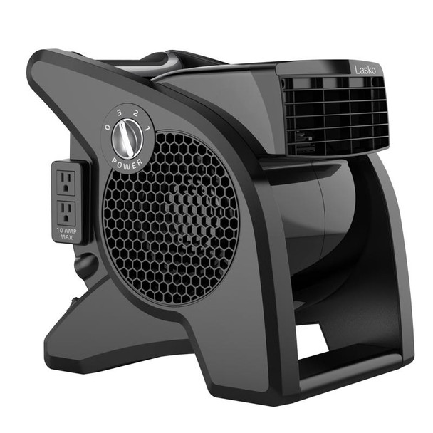 Lasko Electric Blower Fan with 14.5-inch Blade Diameter, Black