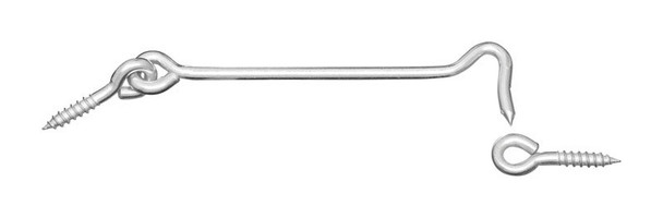 National Hardware Zinc-Plated 6-Inch Hook & Eyes (Part N226-381)