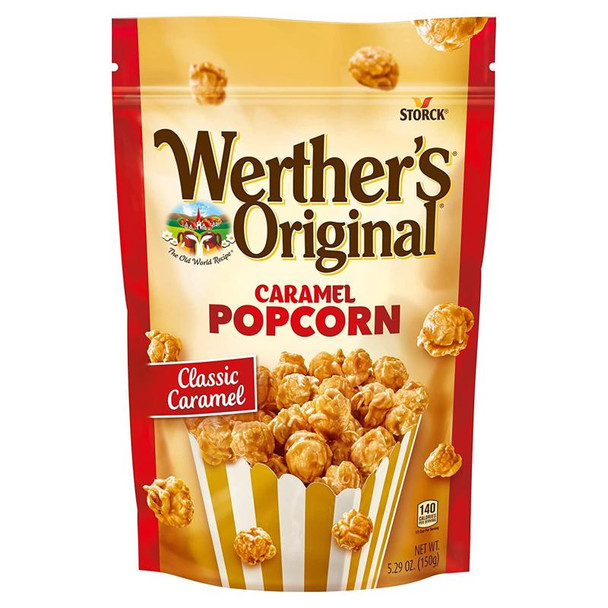 Werther's Original Caramel Popcorn 5.29 oz Bag