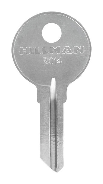 Hillman Universal House/Office Key Blank - Silver, Model AZ01