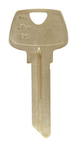 Hillman Universal Key Blank S47 – Traditional Brass House and Office Key