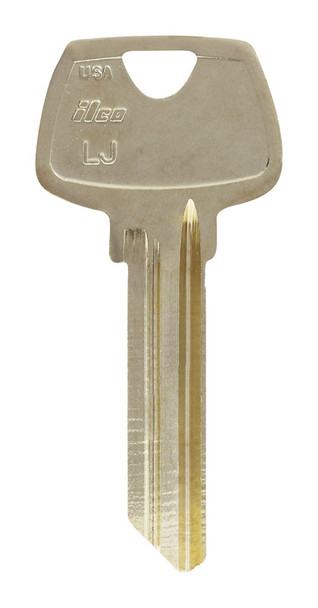 Hillman Universal Key Blank S28 - Traditional Brass House and Office Key